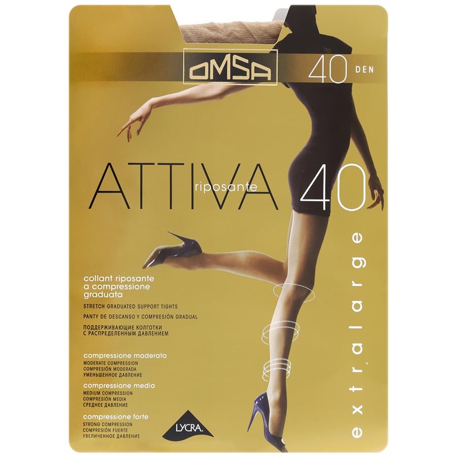 Колготки Omsa Attiva 40den — фото 1